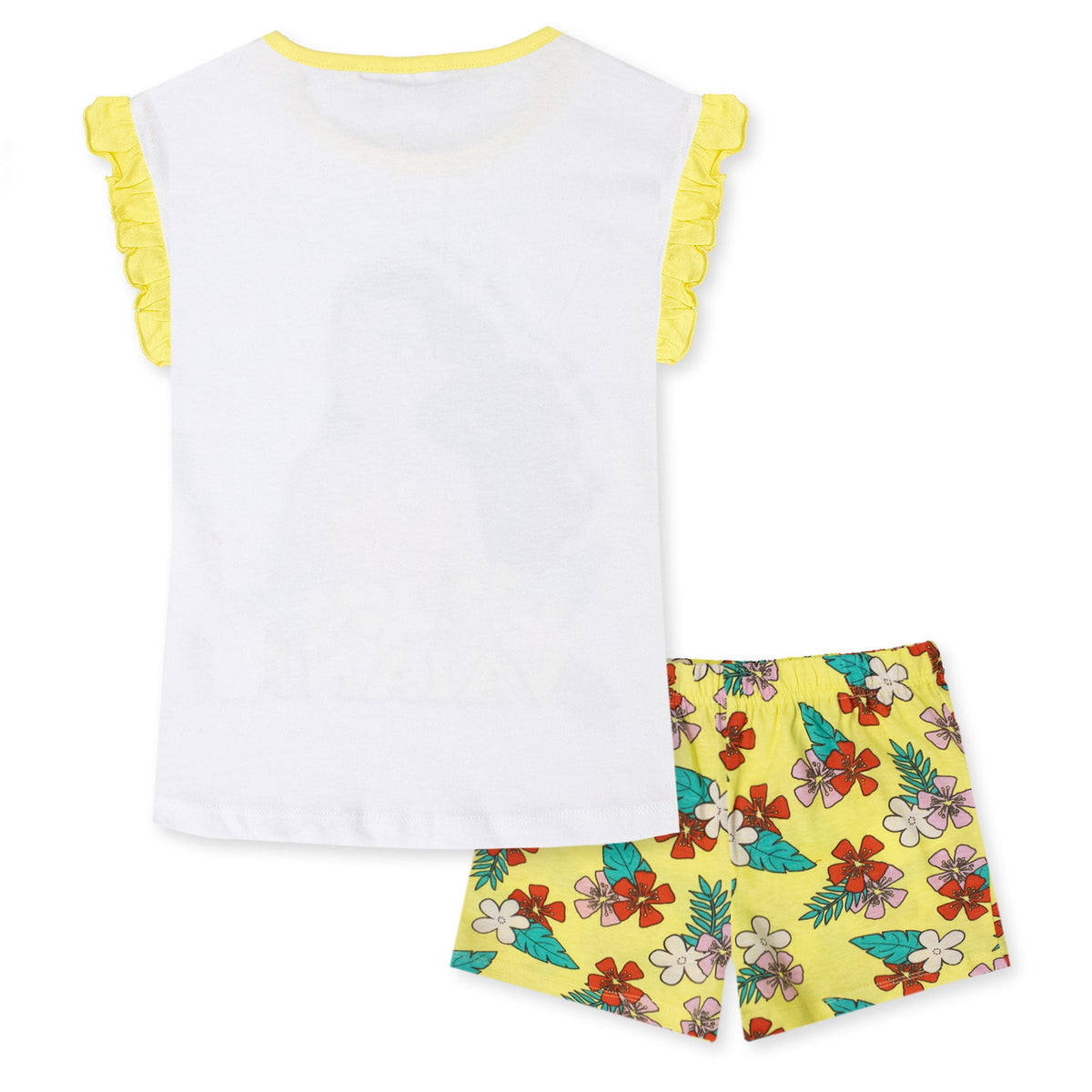 Pigiama Bambina Disney Vaiana Principessa Oceania in Cotone Leggero corto 7085