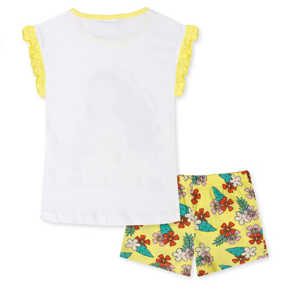 Pigiama Bambina Disney Vaiana Principessa Oceania in Cotone Leggero corto 7085