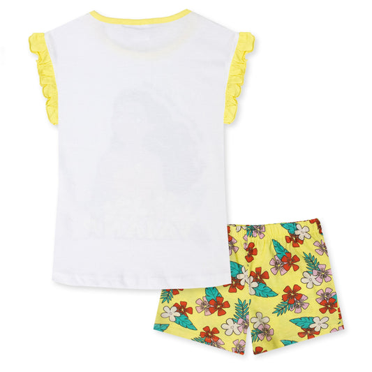 Pigiama Bambina Disney Vaiana Principessa Oceania in Cotone Leggero corto 7085