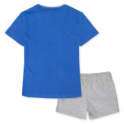 Sega Sonic The Hedgehog Kids' T-Shirt and Shorts Summer Cotton Set 7088