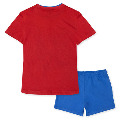 Sega Sonic The Hedgehog Kids' T-Shirt and Shorts Summer Cotton Set 7088