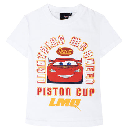 Disney Cars T-shirt children's short-sleeved cotton shirt 7090