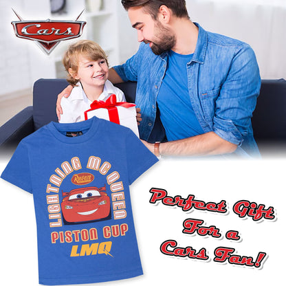 Disney Cars T-shirt children's short-sleeved cotton shirt 7090