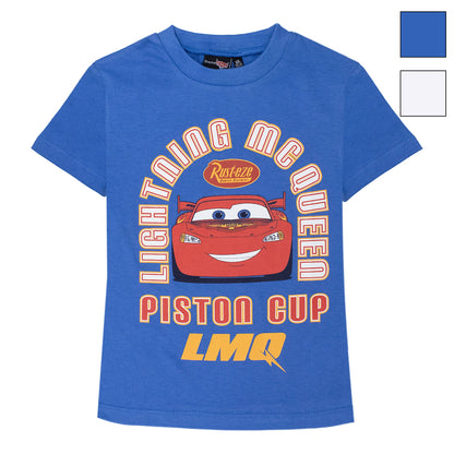 Disney Cars T-shirt children's short-sleeved cotton shirt 7090