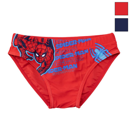 Costume da bagno Marvel Spiderman per bambino mutandina slip mare bimbo 7094