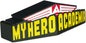 Paladone Lampada My Hero Academia Logo Multicolore Plastica Da Tavolo Moderno