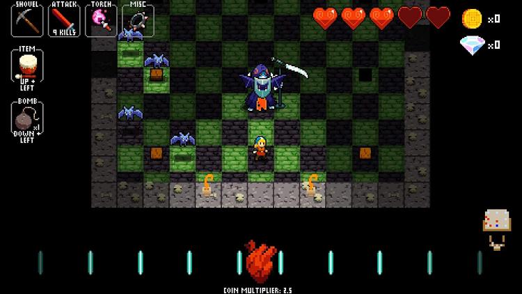 CRYPT OF THE NECRODANCER PS4 VIDEOSPIEL DEUTSCH NEUES SPIEL PLAYSTATION 4