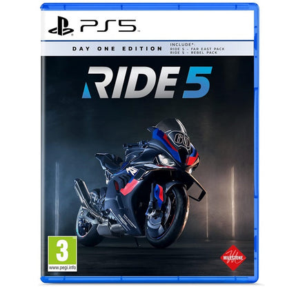 Ride 5 Ps5 Videogioco Moto Italiano Gioco Corse Playstation 5 Motogp Naked