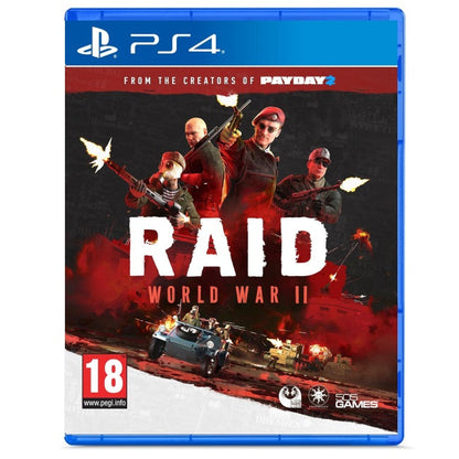 Raid - World War 2 II PS4 Game Italian Playstation 4 Video Game Payday New