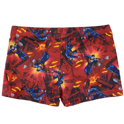 Costume bagno Superman bambino pantaloncino mare parigamba bimbo 7103