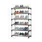 Shoe Rack 6-Tier Space-Saving Storage Shelf Shoe Organizer 60 x 30 x 90cm