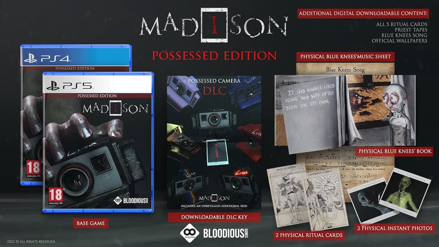 Madison Possessed Edition PS4 Spiel Playstation 4 EU ITA Neu Versiegelt