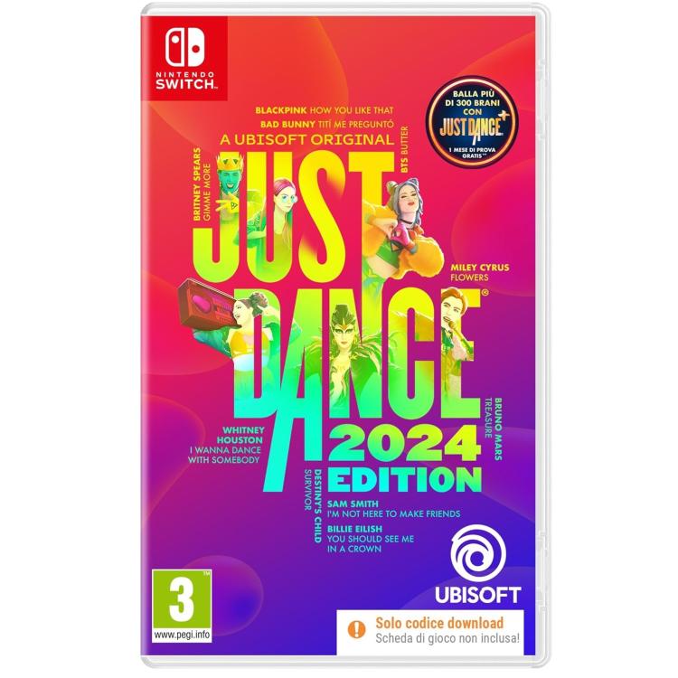 Just Dance 2024 Nintendo Switch Videospiel Neu Italienisch Versiegelt (Ciab) EU