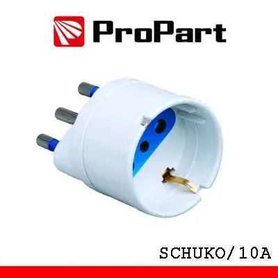 Adattatore schuko spina16A