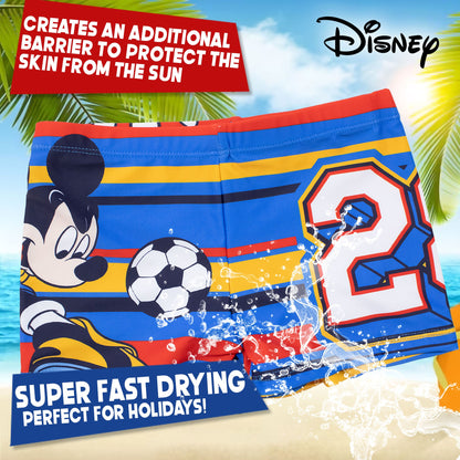 Disney Mickey Mouse Kids Swim Trunks Shorts for Toddlers 7111