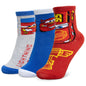 Calzini per bambino Disney Cars Saetta set 3 paia di calze in cotone bimbo 7115