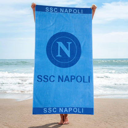 Telo mare SSC Napoli in spugna di cotone 90x170cm Prodotto Ufficiale 7119