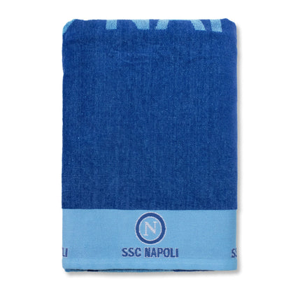 Telo mare SSC Napoli in spugna di cotone 90x170cm Prodotto Ufficiale 7119