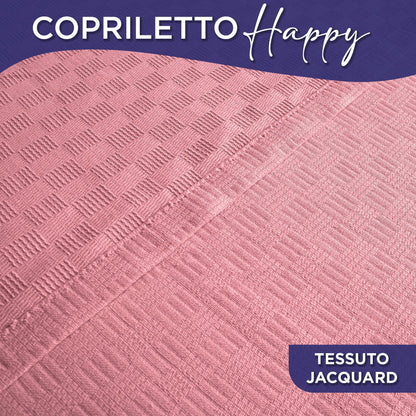 Lightweight cotton piqué bedspread, spring/summer, various sizes 7129