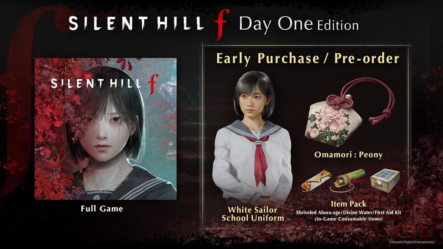 Silent Hill f Day One Edition PS5 Playstation 5 Spiel EU Italienisch Neu Versiegelt