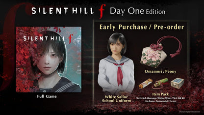 Silent Hill f Day One Edition PS5 Playstation 5 Spiel EU Italienisch Neu Versiegelt