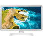 Lg Smart Tv 24" Pc Monitor Led Hd Ready Hdmi Digital Terrestrial Dvb-T/T2 White