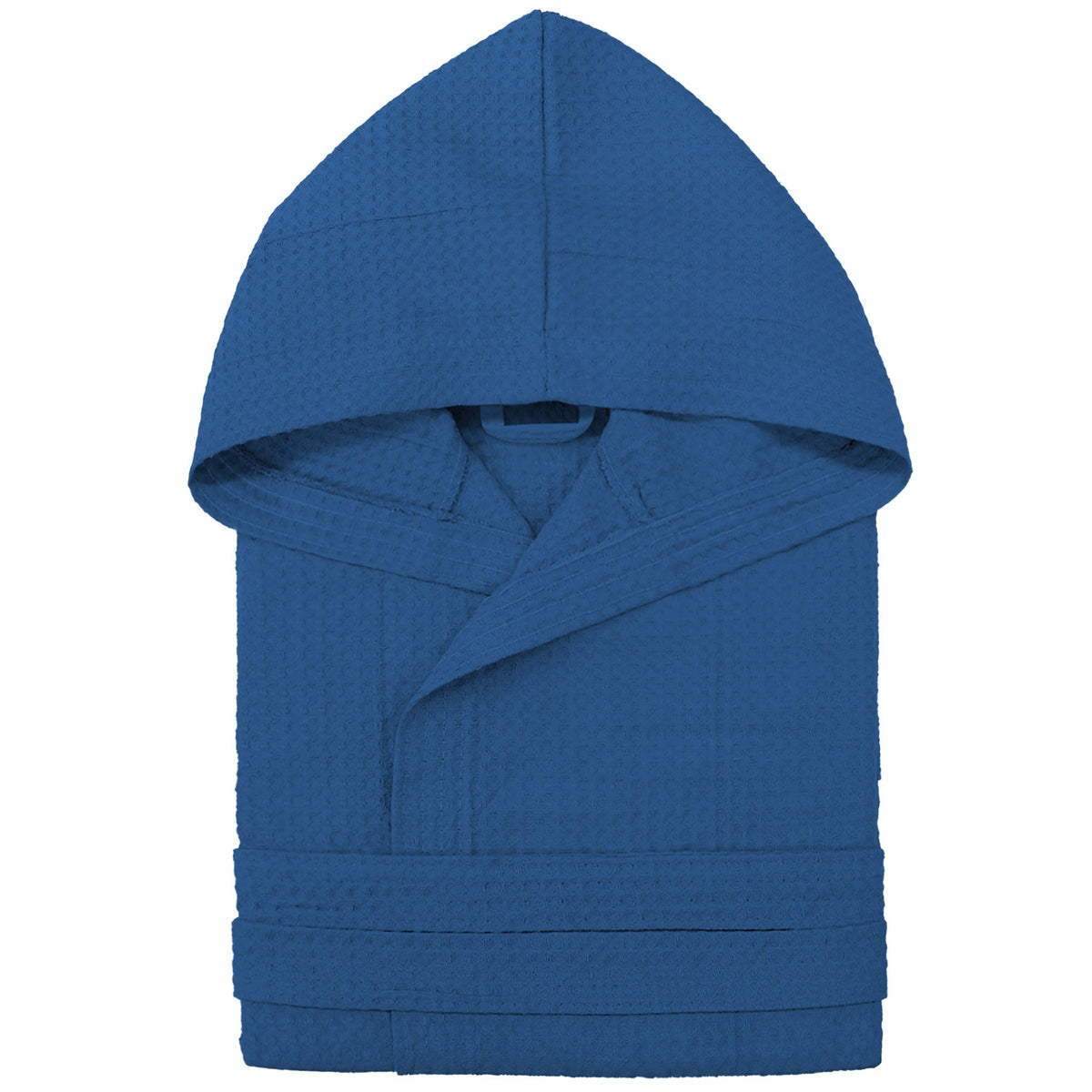 Accappatoio Nido d’Ape Unisex Uomo Donna leggero con Cappuccio e tasche 7130