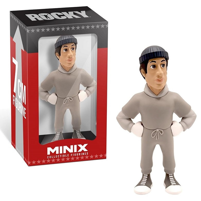 Minix: Mini Rocky IV - Rocky Balboa Training Suit Vinyl Figure 7Cm Statuetta