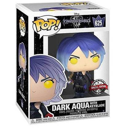 Funko Pop! Disney Games Kingdom Hearts (625) Dark Aqua mit Keyblade Special