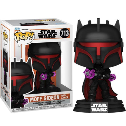 Funko Pop! Star Wars – (713) Moff Gideon With Armor Vinyl Figur 9cm