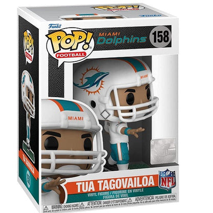 Funko Pop NFL Dolphins 158 Tua Tagovailoa Football Vinyl Figur Actionfigur