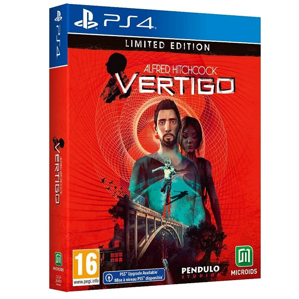 Alfred Hitchcock Vertigo Limited Edition PS4 Playstation 4 Italienisch Versiegelt