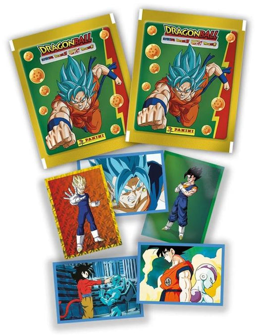 Panini Stickers Dragon Ball Universal 3 Ecoblister 15 Bustine 75 Figurine 3 Card