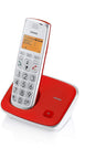 BRONDI BRAVO GOLD2 RED CORDLESS TELEPHONE WIRELESS HANDSET OFFICE HOME