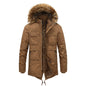 Men's padded cotton winter coat