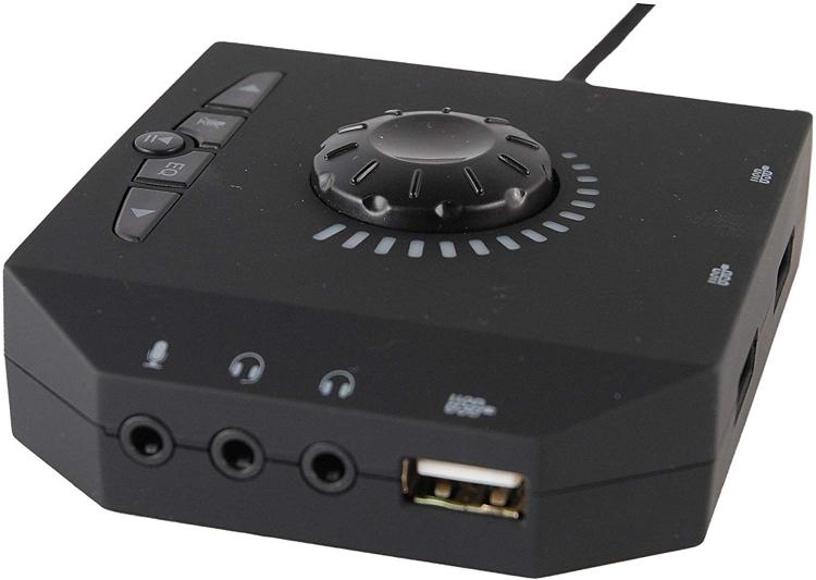 Xtreme Qube Sound Box 7.1 Virtual Surround Steuergerät PS4 PS3 Xbox One PC Switch