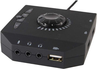 Xtreme Qube Sound Box 7.1 Virtual Surround Steuergerät PS4 PS3 Xbox One PC Switch