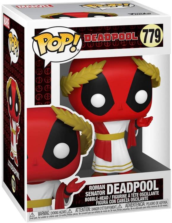 Funko Pop! Marvel Deadpool 30th Ann. - (779) Roman Senator Deadpool Figur 9cm