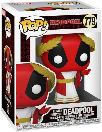 Funko Pop! Marvel Deadpool 30th Ann. - (779) Roman Senator Deadpool Figur 9cm