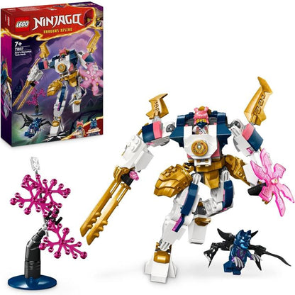 Lego Ninjago Mech Tech-Elementar-Anzug von Sora 71807 + 2 Minifiguren Bausatz 209 Teile