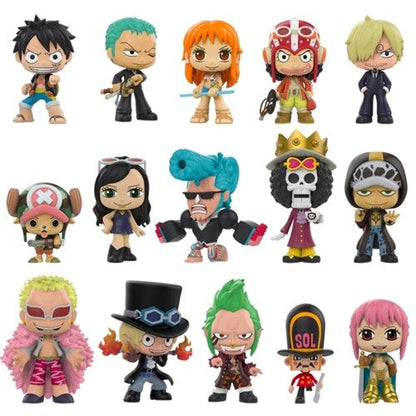 Funko Pop Mystery Mini: One Piece Anime Luffy Vinyl Miniatur-Actionfigur (Zufällig)