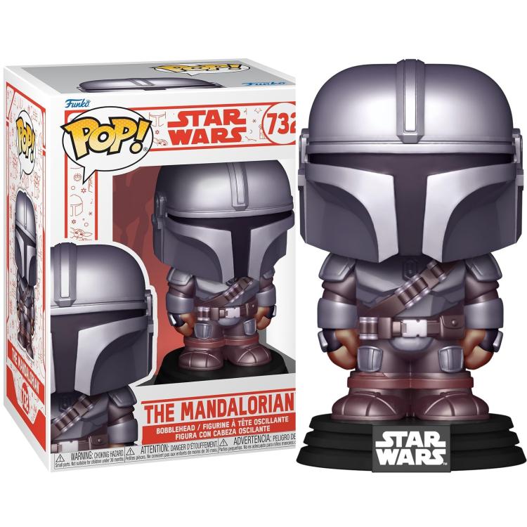 Funko Pop! Star Wars (732) The Mandalorian Vinyl Figur 9cm Statue