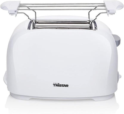 Tristar Toaster BR-1013 Brötchenaufsatz Toast Automatische Auswurf Weiß