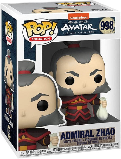 Funko Pop Avatar Der Letzte Airbender 998 Admiral Zhao Ozai Vinyl-Figur Statue