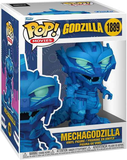 Funko Pop! Movies – Godzilla (1890) MechaGodzilla Blue Vinyl Figur 10cm
