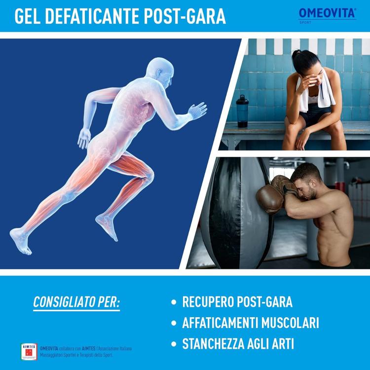 Omeovita Sport Ermüdungshemmendes Gel Kühleffekt Erfrischend Und Entspannend 150ml