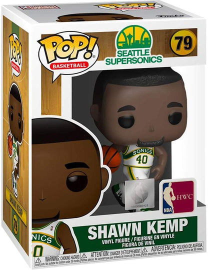Funko Pop! Basketball NBA Legends: Shawn Kemp (79) Sonics Home Vinylfigur