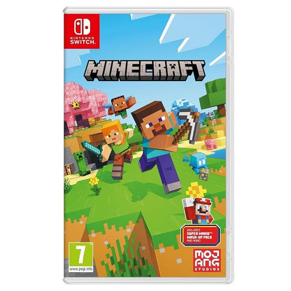 Minecraft Nintendo Switch Videospiel Deutsch + Dlc Super Mario Spiel Neu SD