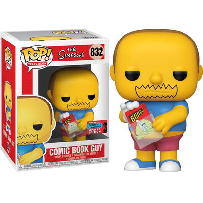 Funko Pop! Television – Die Simpsons (832) Comic Book Guy Vinyl Figur 9cm
