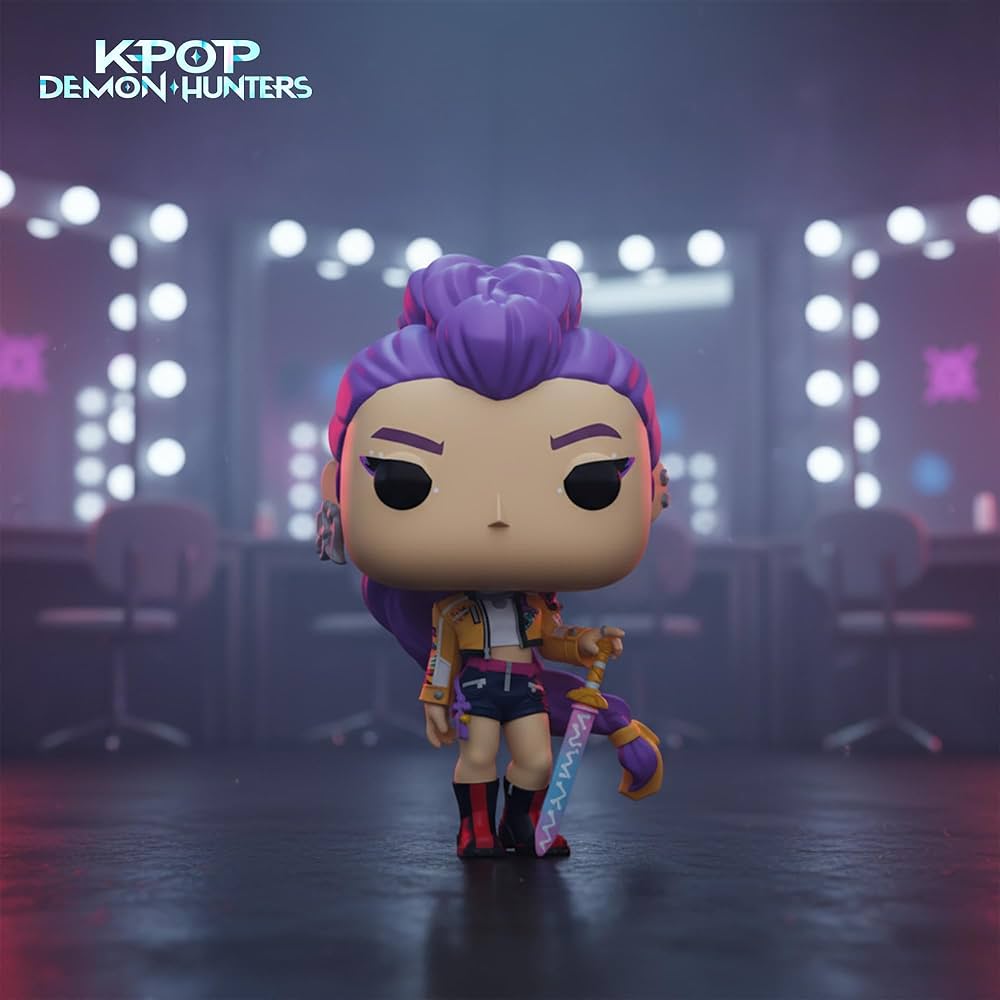Funko Pop ! Animation KPop Demon Hunters (2257) Rumi Figure Vinyl 9cm